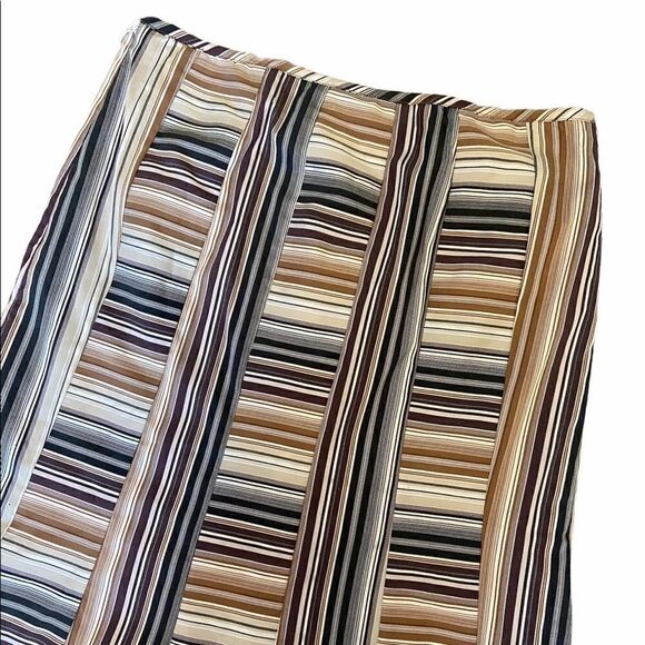 MEXX Striped Multi Colour High Waist Trumpet Skirt - Picture 7 of 9